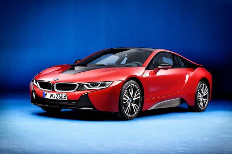 BMW i8 Red Protonic Red