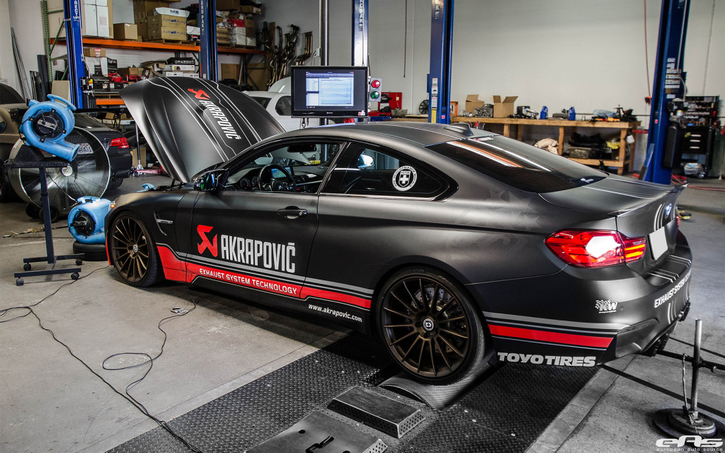 BMW M4 F82 Akrapovic Evolution Exhaust