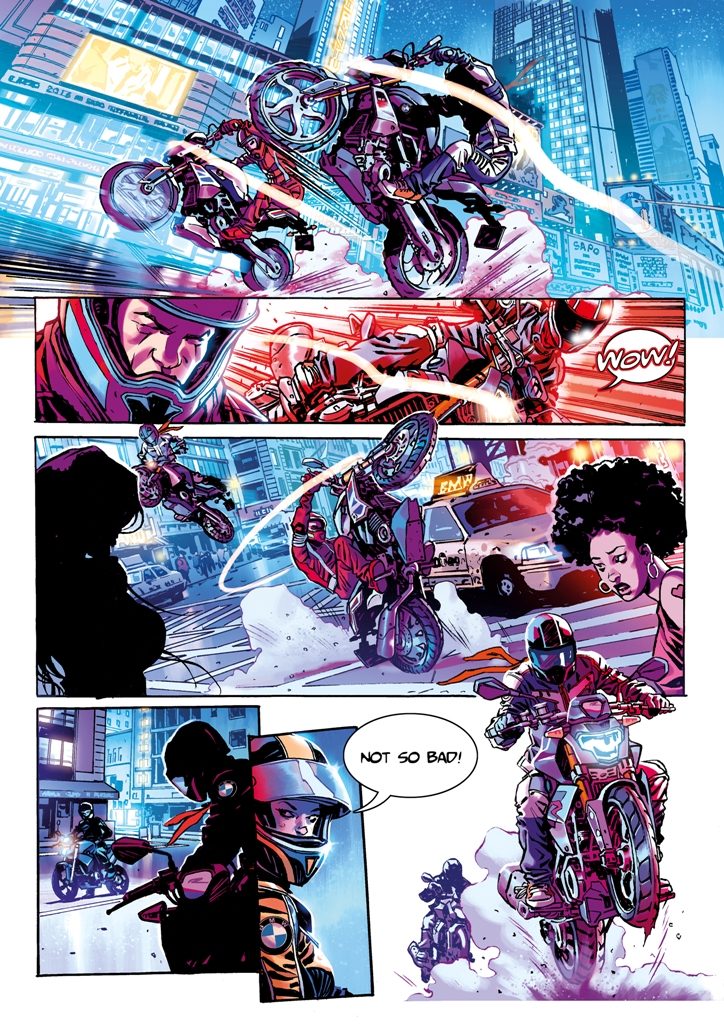 Riders in the Storm_BMW Motorrad Graphic Novel