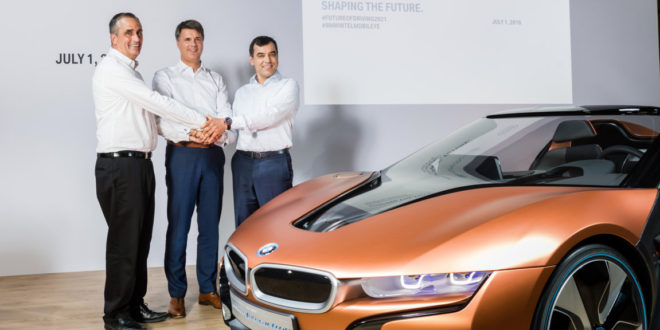 BMW Autonomous Driving Vehicle