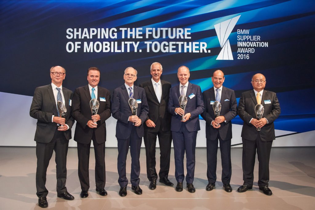 BMW Supplier Innovation Award 2016