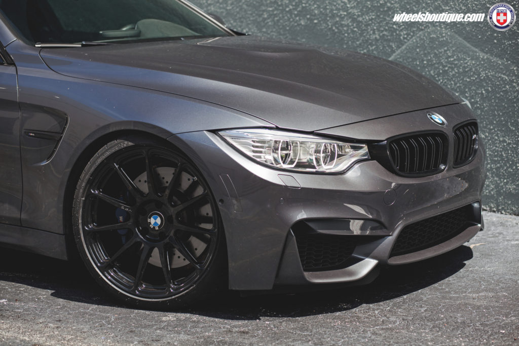 BMW M4: Mineral Gray Metallic e cerchi HRE P43SC - BMWpassion blog