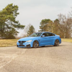 BMW M4 Yas Marina Blue - ADV.1 Wheels