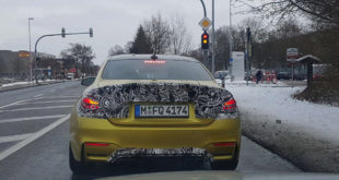 BMW M4 LCI Spy