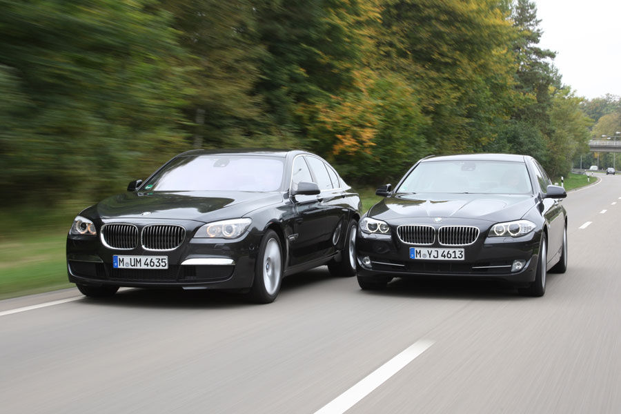 BMW Serie 5 F10 - BMW Serie 7 F01