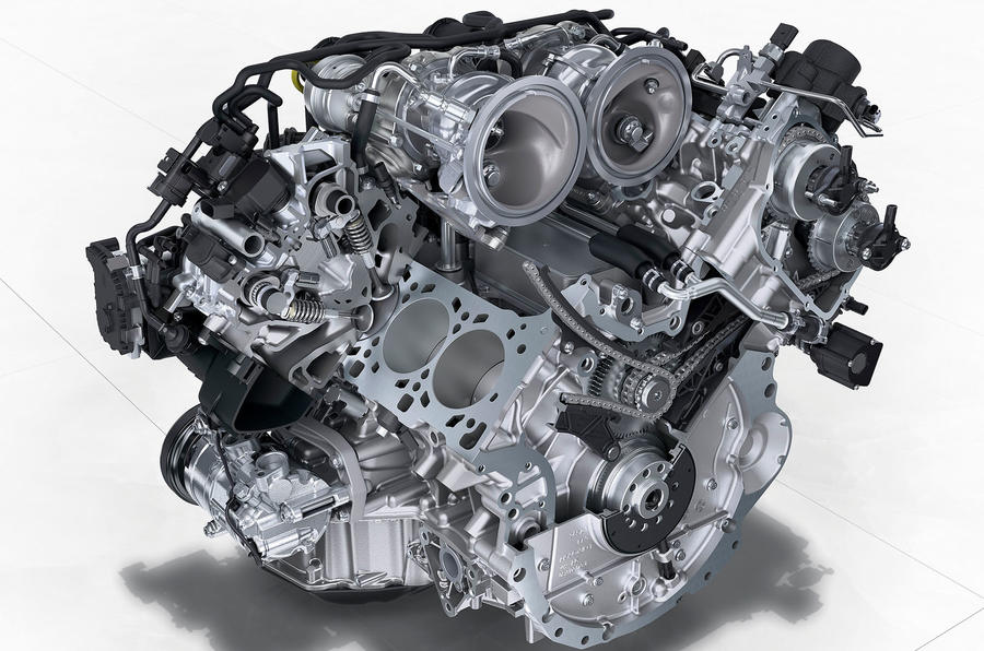 porsche V6 2.9T engine - Quattro