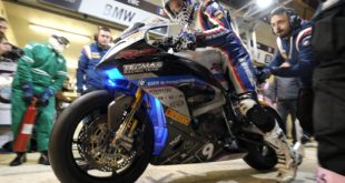 Le Mans 24H (FRA) - World Endurance Championship - 16th April 2017. Team TECMAS BMW - Riders M. Lussiana (FRA) - K. Foray (FRA) - C. Hedelin (FRA) #9 - BMW S1000RR.