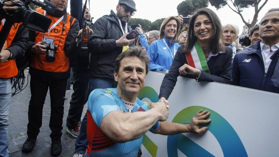 Maratona di Roma - Alex Zanardi 2017 - Gazzetta.it