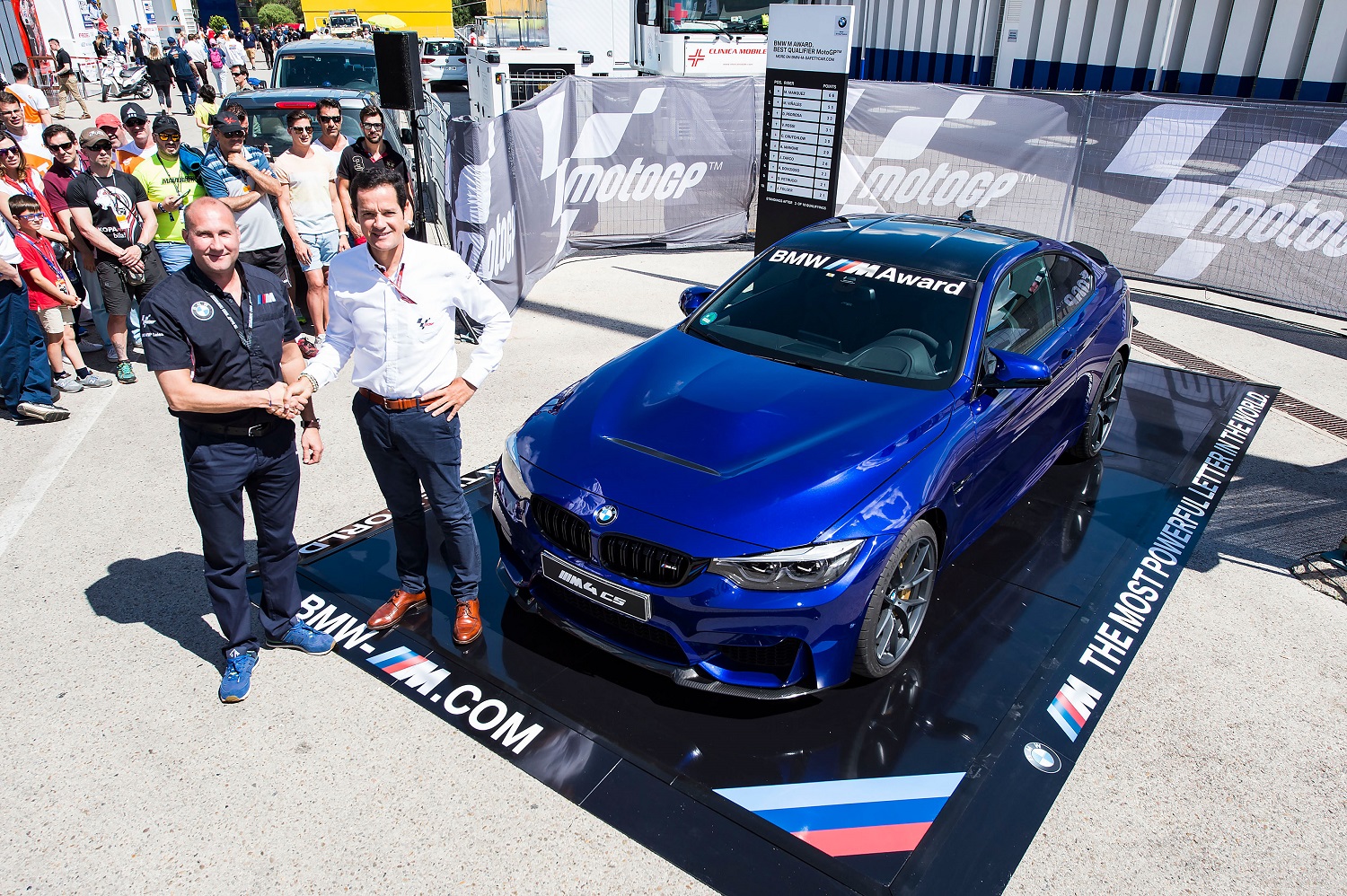 BMW M4 CS - BMW M Award 2017 - Moto GP 2017