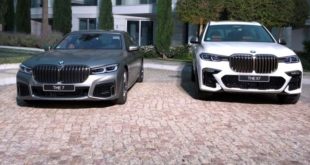 BMW Serie 7 e BMW X7 a confronto ne la guerra dei reni