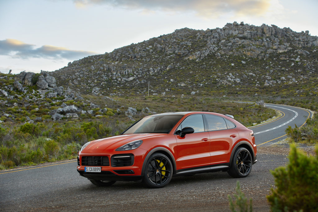 Porsche Cayenne Coupé vista dalla tre quarti