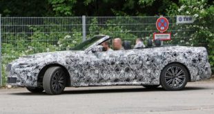 BMW Serie 4 Cabrio avvistata