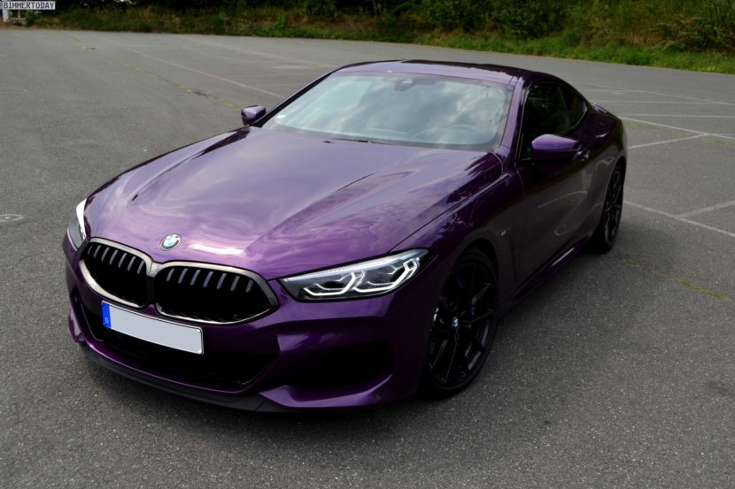 Ecco una particolare BMW Serie 8 color Twilight Purple