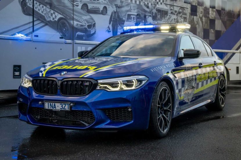 Ecco la BMW M5 Competition della polizia australiana
