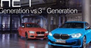 Stavolta il confronto con le precedenti generazioni della BMW Serie 1 lo fa BMW!