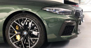 BMW M8 Competition color urban green, davvero stupenda!